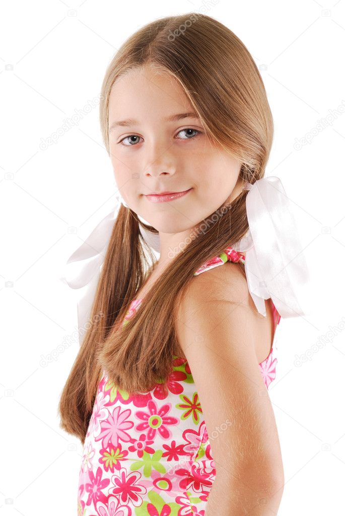 Little girl posing Stock Photo by ©photolux 3769368