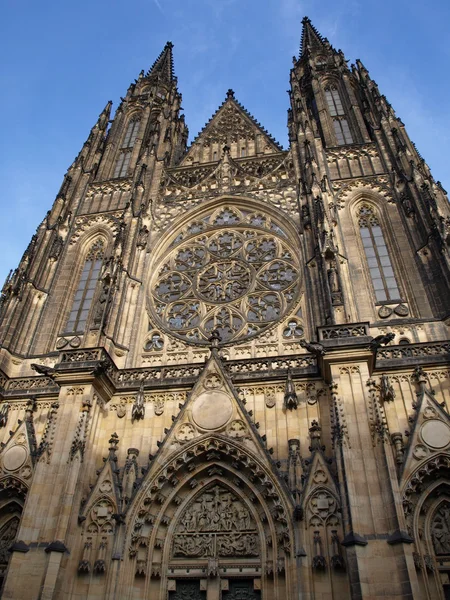 Praga Igreja Gótica Católica — Fotografia de Stock
