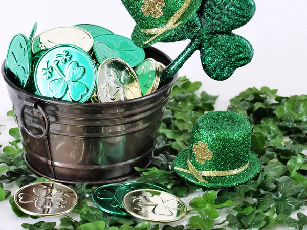 stock image Leprechaun Treasure, close