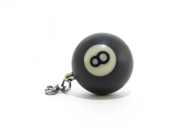 Eight Ball and Chain — Stock Photo, Image