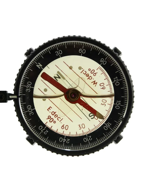 Izolovaný kompas Stock Fotografie