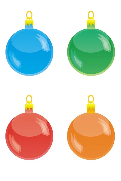 stock vector Christmas balls