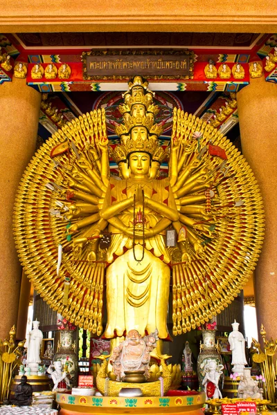 Tisíce ruce socha Buddhy — Stock fotografie