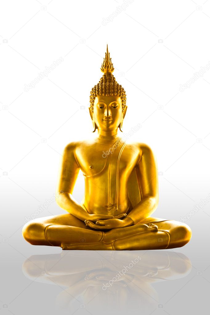 Buddha statue Isolated