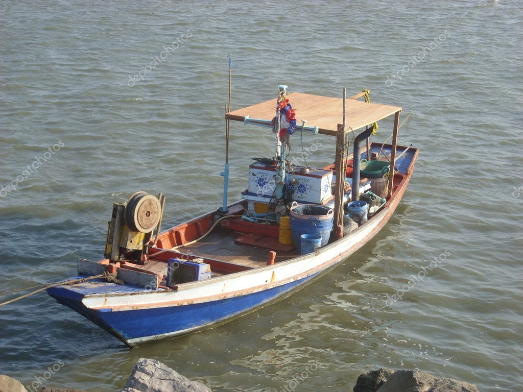 Small Thai fishing boat — Stock Photo © Chasmac #3774501