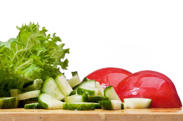 Salata için taze malzemeler — Stok fotoğraf