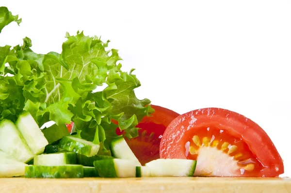 Salata için taze malzemeler — Stok fotoğraf