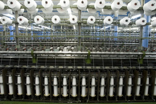 Továrna na výrobu vláken — Stock fotografie