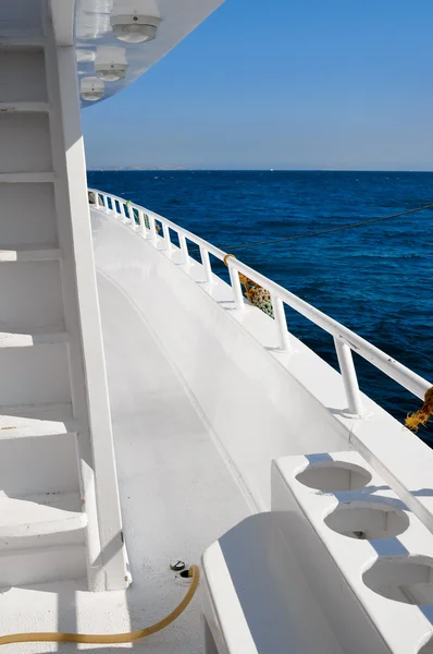 stock image View from the board of the yacht