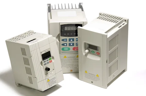 stock image Industrial frequency inverters, controllers and counters