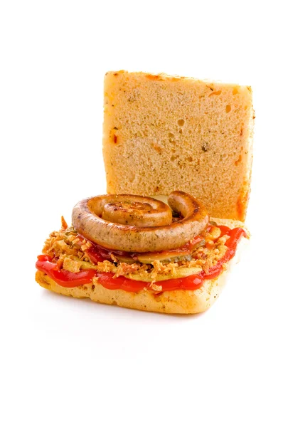 Sandwich à la fourrure franche — Photo