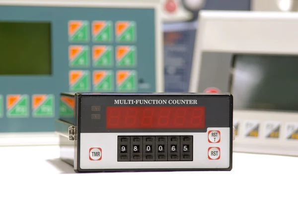 Industrial frequency inverters, controllers and counters Royalty Free Stock Images