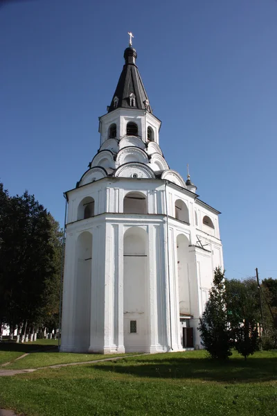 Kyrkan i Aleksandrov bosättning. — Stockfoto
