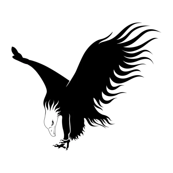 Ilustracja bald Eagle — Zdjęcie stockowe