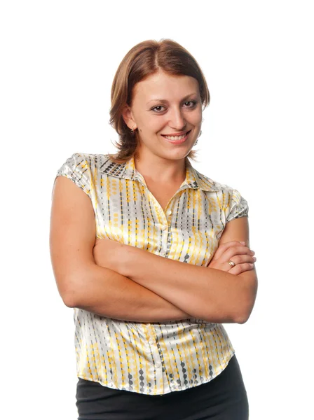 stock image Smiling young woman