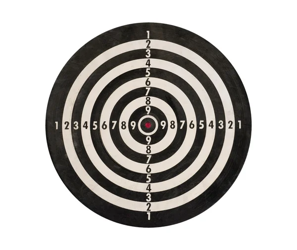 Stock image Dartboard isolated, clipping path.