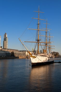 Puerto Madero neighbourhood, Buenos Aires, Argentina. clipart