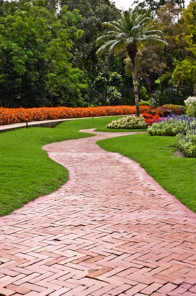 stock image Garden footpath