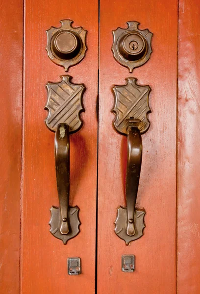 Old style door knob — Stock Photo, Image