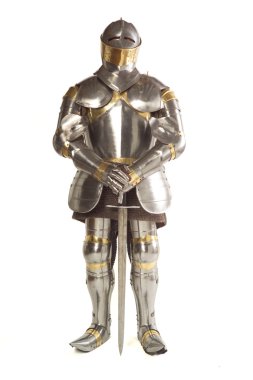 Suit of armour clipart