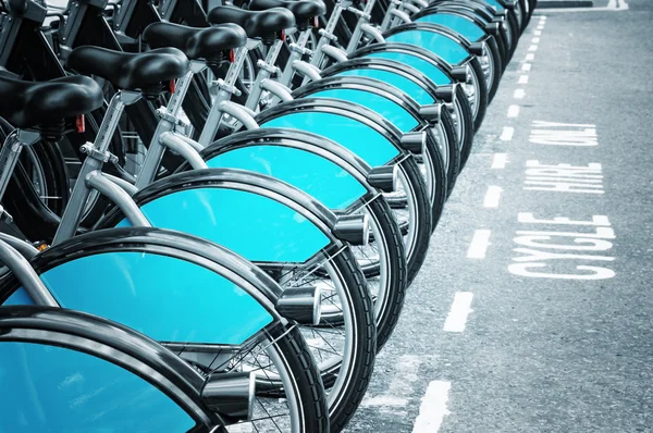 Fahrräder mieten, london — Stockfoto