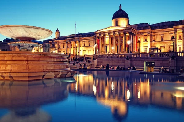 Trafalgar Square, Londres . — Fotografia de Stock