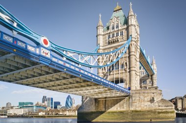 Tower Bridge, London. clipart