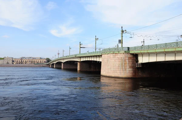 Most Nevsky w Sankt Petersburgu — Zdjęcie stockowe