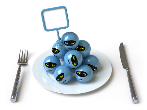 Синие игрушки
