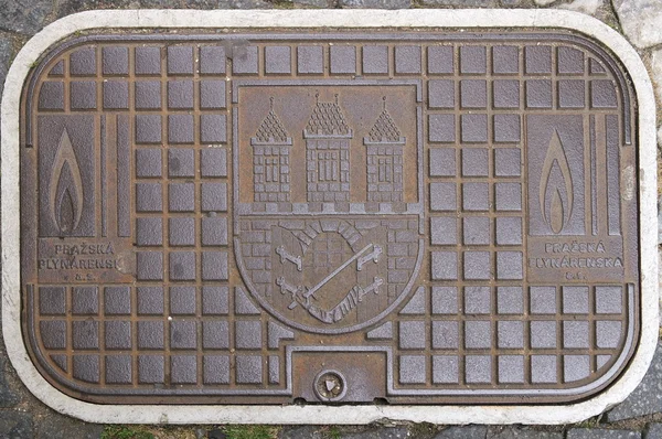 Kanalizasyon kapağı Prag