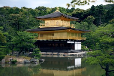 Kinkakuji Rokuonji in Kyoto clipart