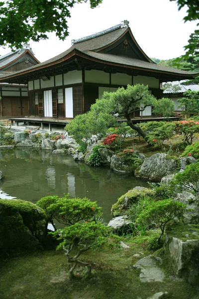 Krajiny japonské zahrady — Stock fotografie