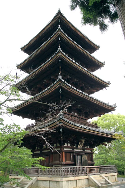 Ninnaji buddhistiska tower — Stockfoto