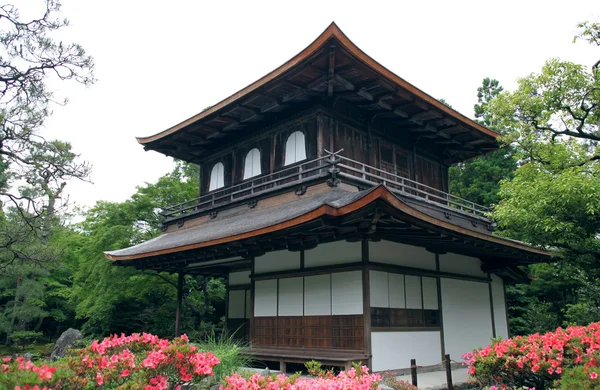 Ginkakuji buddhista templom — Stock Fotó