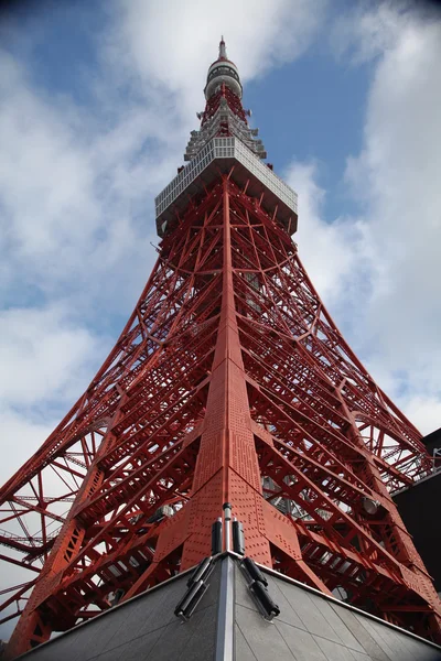 Τόκιο κόκκινο πύργο στην Ιαπωνία — Φωτογραφία Αρχείου