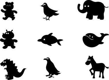 Vector animal and other charactors #2 clipart