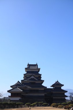 Matsumoto castle clipart