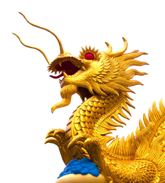 Zlatý drak — Stock fotografie