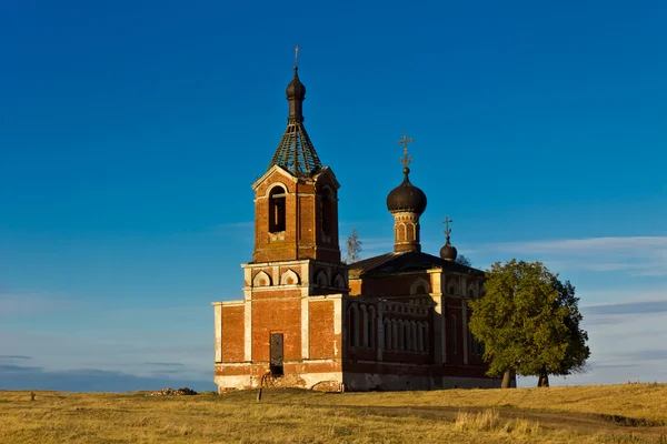 Rus kilise yok edildi — Stok fotoğraf