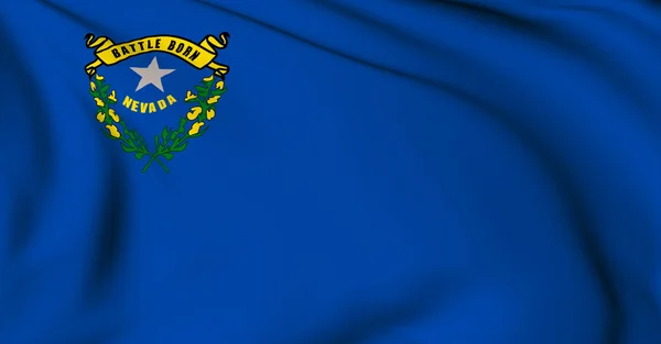 Bandera de Nevada - Estados Unidos colección de banderas estatales —  Fotos de Stock