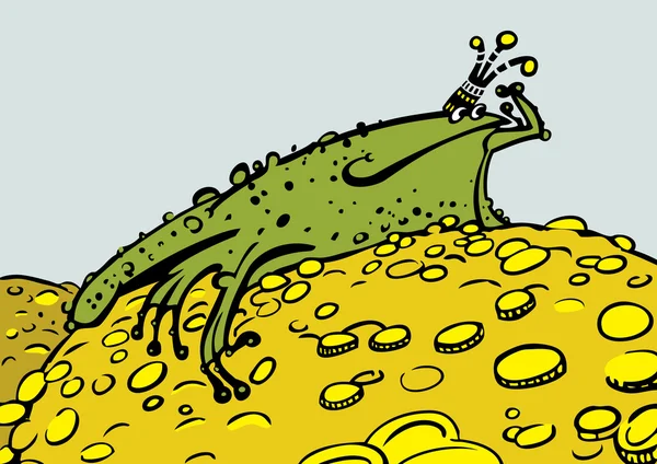 Księżniczka żaba — Wektor stockowy
