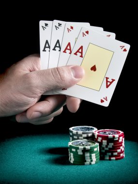 Four aces clipart