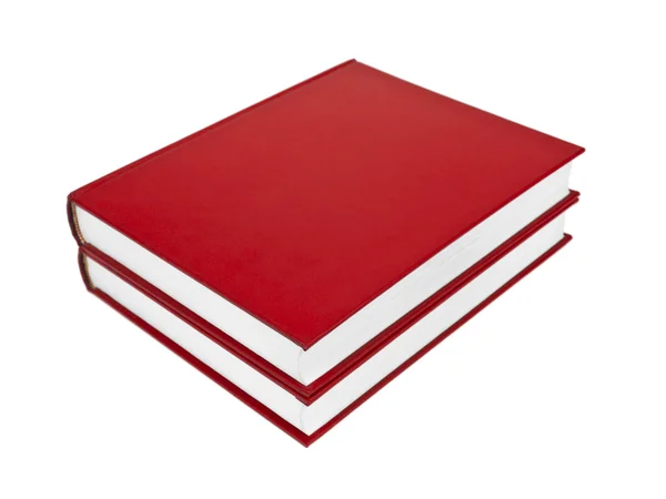 Красные книги — стоковое фото