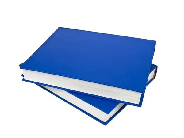 Blue boeken — Stockfoto