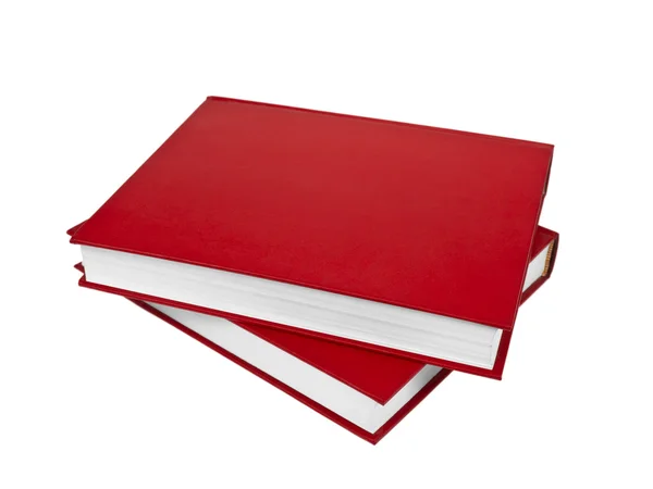 Libros rojos — Foto de Stock