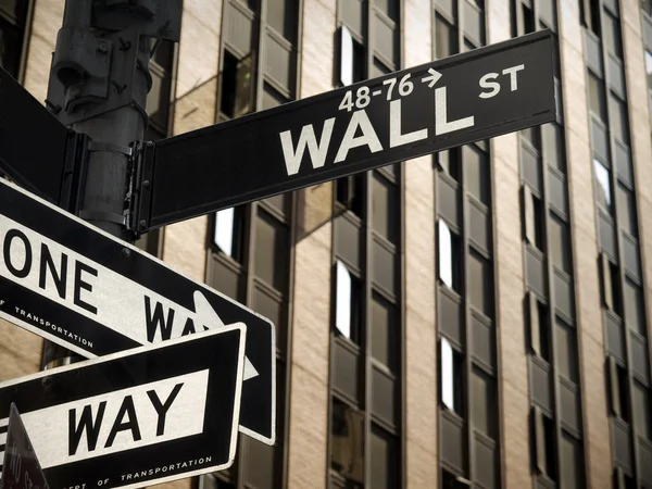 Wall Street Imagem De Stock