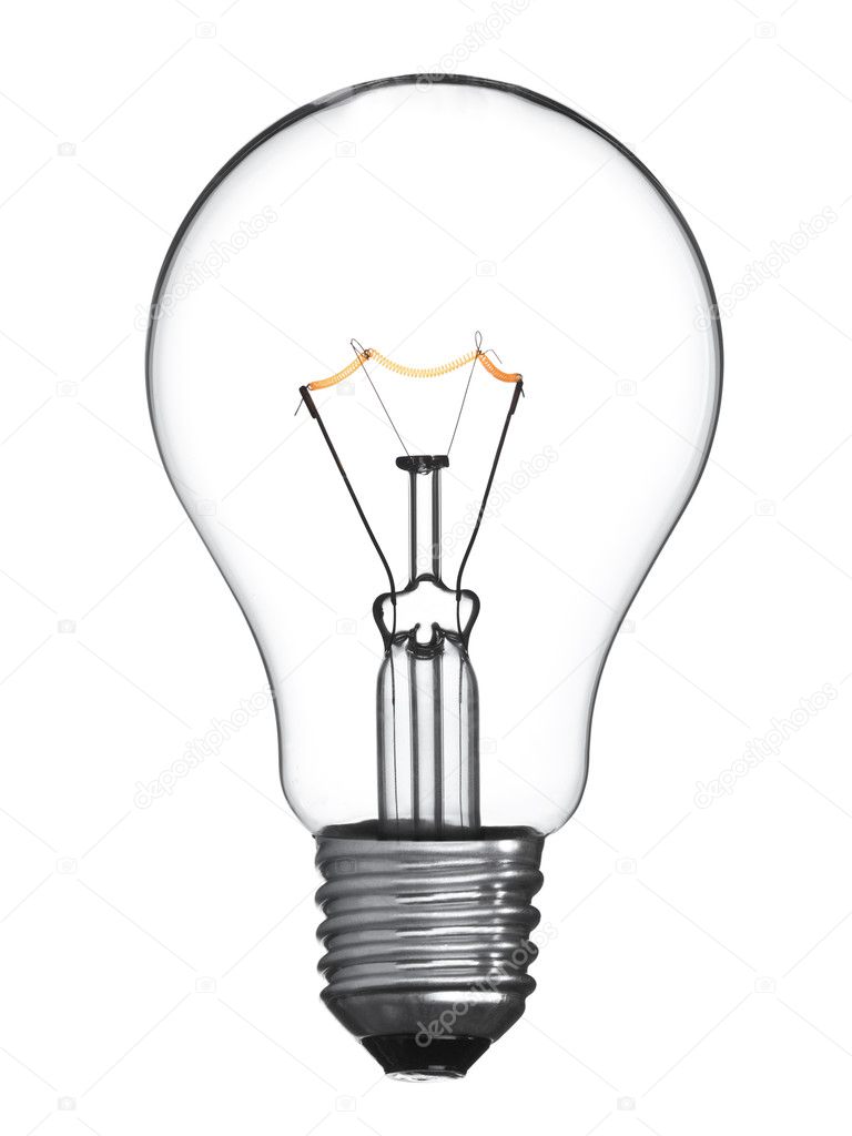 Isolated light bulb