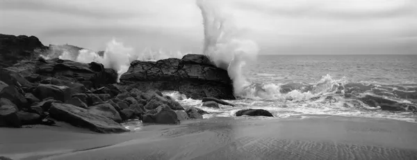 大きな岩、マリブ — ストック写真