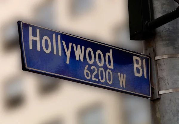 Hollywood Blvd — Stockfoto