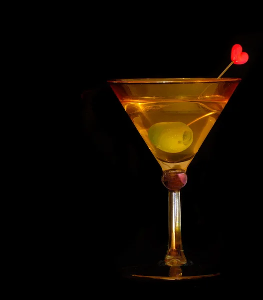 Martini z miłości — Zdjęcie stockowe